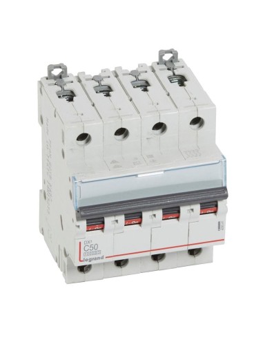 MCCB 4P 50A C-curve 16kA