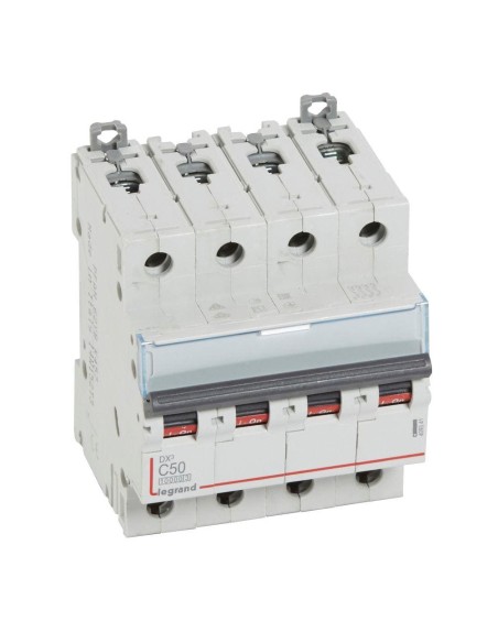 MCCB 4P 50A C-curve 16kA