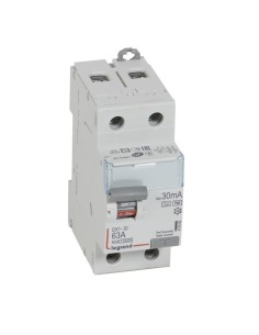Interruttore differenziale 2P 63A 30mA guida DIN 2