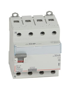 Interruttore differenziale 4P 25 A 400 V 30 mA tipo AC