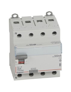 Fehlerstromschalter 4P 40 A 400 V 300 mA Typ AC 2