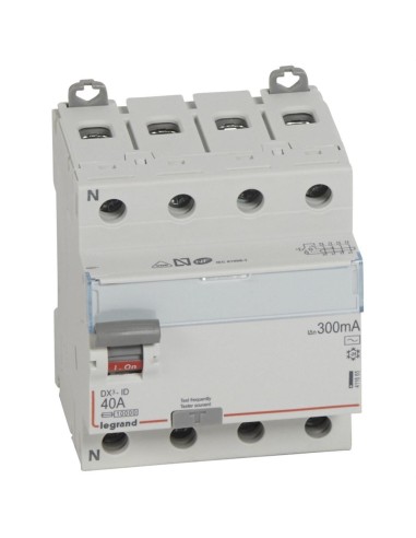 Fehlerstromschalter 4P 40 A 400 V 300 mA Typ AC