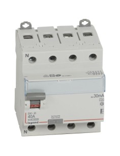 Disjoncteur différentiel 4P 40 A 30 mA type A