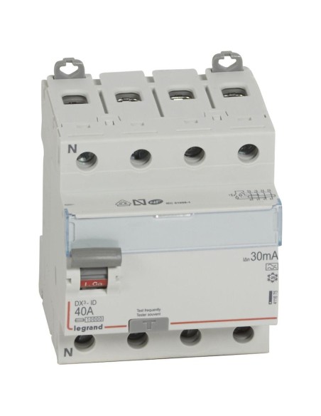 Interruttore differenziale 4P 40 A 30 mA tipo A