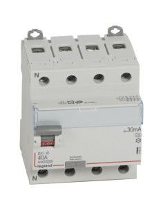 Disjoncteur différentiel 4P 40 A 30 mA type A 2
