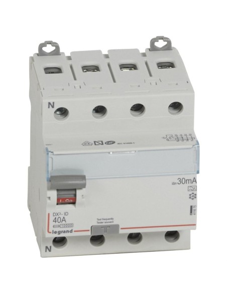Differentialschalter 4P 40 A 30 mA Typ A