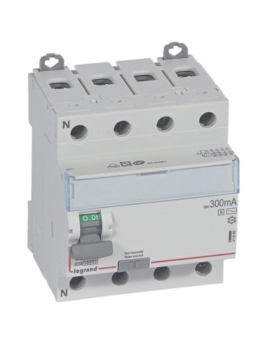 Selective differential switch 4P 63A 300mA type AC