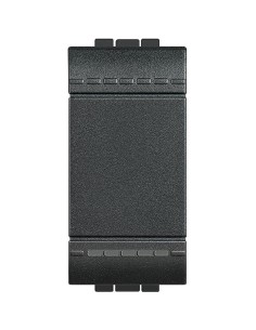 Livinglight Switch 16 AX 250V Illuminated 1 Module Anthracite