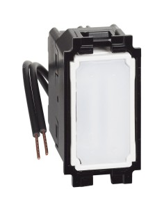 Living Now intermediate switch blue LED 10 AX 250 V 1 module