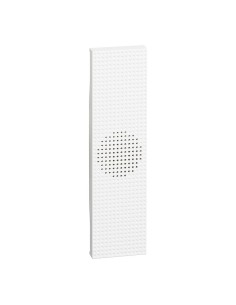 Living Now white 1-module doorbell front plate