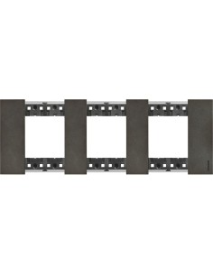 Plaque de finition Living Now 6 modules gris Space