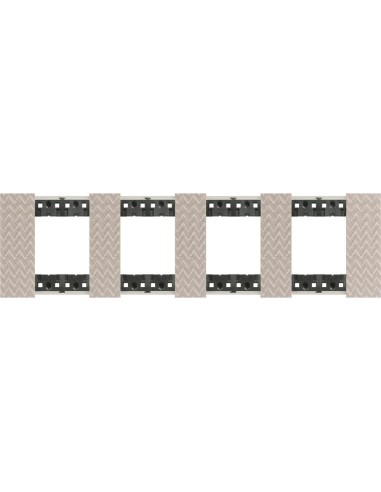 Abdeckplatte Living Now 8 Module Farbe Optic