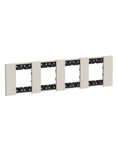 Plaque de finition Living Now 8 modules couleur Sable