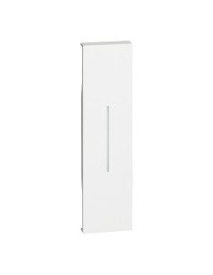 Tecla neutra Living Now branco 1 módulo