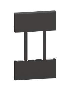 Living Now Netatmo Front Cover 2 Modules Matte Black