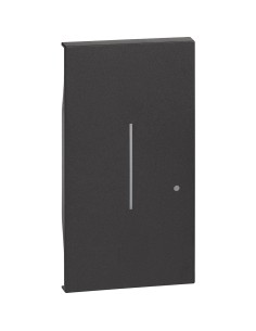 Touche Living Now Netatmo 2 modules noir mat KG33M2