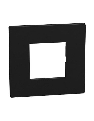 Light Now 2-module plate matte black YA4802DD