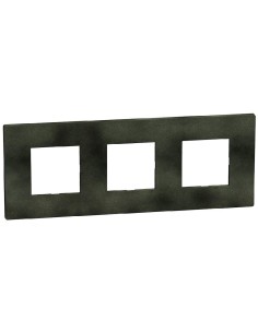 Light Now 6-module Plate Dark Green 237x90 mm