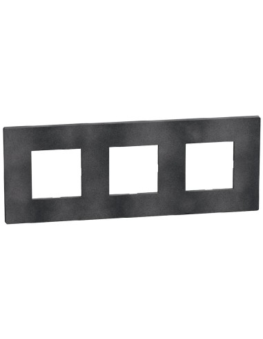 Plaque Light Now 6 modules noir mat 237x90 mm