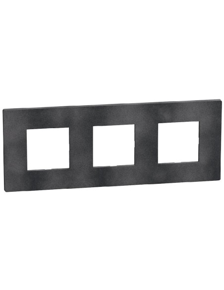 Plaque Light Now 6 modules noir mat 237x90 mm