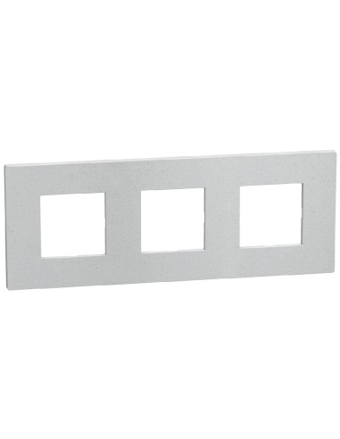 Plaque Light Now 6 modules blanc mat 237x90 mm YA4802M3WM