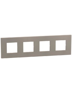 Light Now Plate 8 Modules Stone Grey Matte Finish