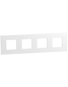 Light Now 8-module plate matte white 308x90 mm