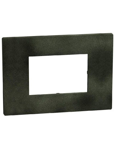 Plaque Light Now 3 modules Dark Green mat