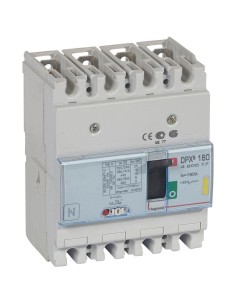 Interruttore automatico MCCB DPX³ 160 A 4P Icu 16 kA