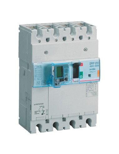 Interruttore automatico MCCB DPX³ 250 4P 200A Icu 25kA