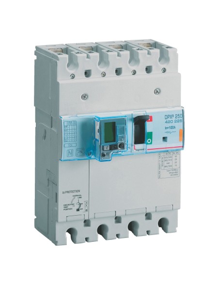 Interruttore automatico MCCB DPX³ 250 4P 200A Icu 25kA