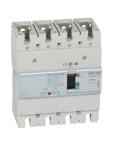 MCCB DPX³ 250A 4P Icu 25 kA