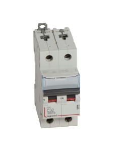 Magnetotérmico 2P 32A curva C 10kA
