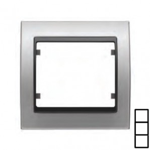 Marco 3 elementos vertical ALUMINIO BJC 22103-AG