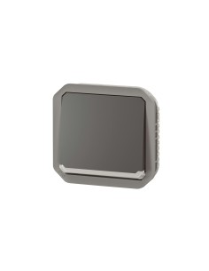 Plexo Anthracite Bidirectional Illuminated Switch 10AX IP55 2