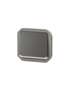 Plexo modular pilot switch anthracite 10AX IP55 2
