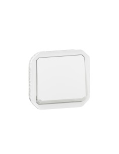 Interruttore invertitore Plexo 10AX IP55 bianco