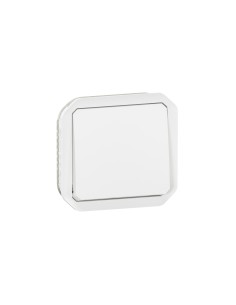 White Modular Plexo IP55 10AX Cross Connection