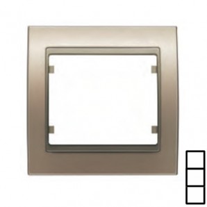 Marco 3 elementos vertical BRONCE NIEBLA BJC 22103-BN