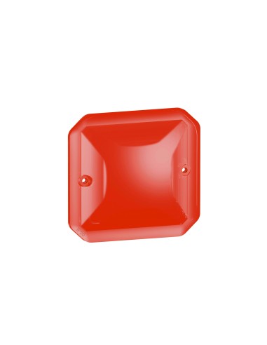 Difusor vermelho Plexo modular IP55 IK08