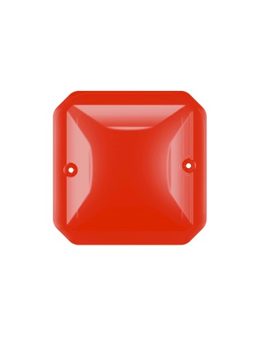 Difusor vermelho Plexo modular IP55 IK08