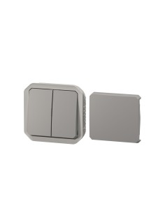Plexo modulaire gris IP55 250V 10A 2