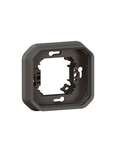 Einbaurahmen Plexo modular 1 Modul Anthrazit