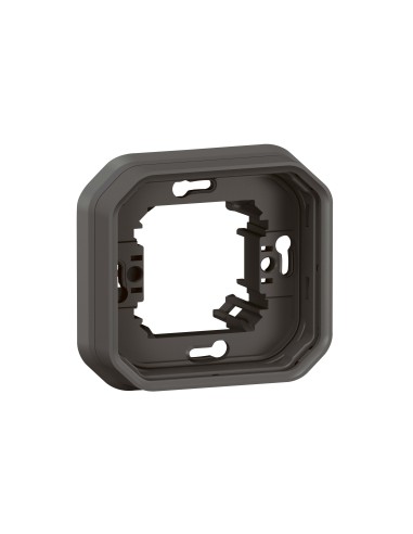 Plexo modular recessed frame 1 module anthracite