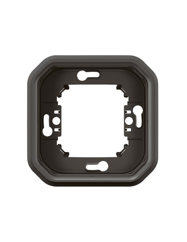 Plexo modular recessed frame 1 module anthracite