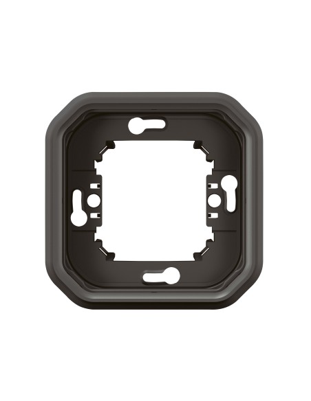 Plexo modular recessed frame 1 module anthracite