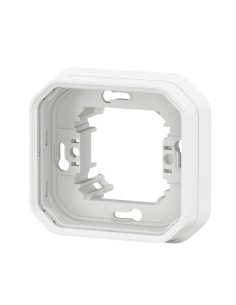 Cornice da incasso Plexo modulare bianca 1 modulo 85x85 mm 2
