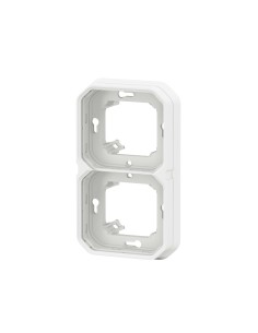 Plexo white modular recessed frame 2 modules 2