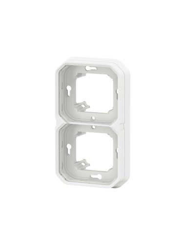 Plexo white modular recessed frame 2 modules