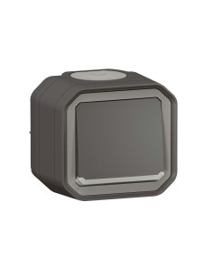 Plexo Surface Luminous Switch Anthracite 10AX IP55